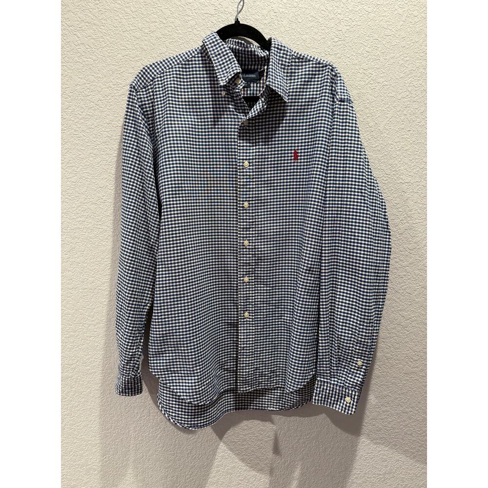 Men's Ralph Lauren Classic Fit Long‎ Sleeve Button Up XL